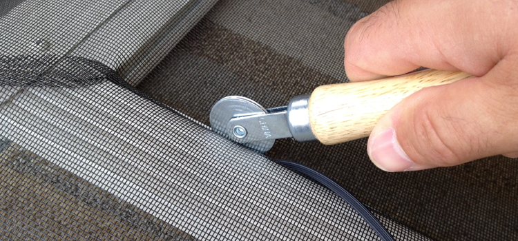 metal screen door repair in Fremont